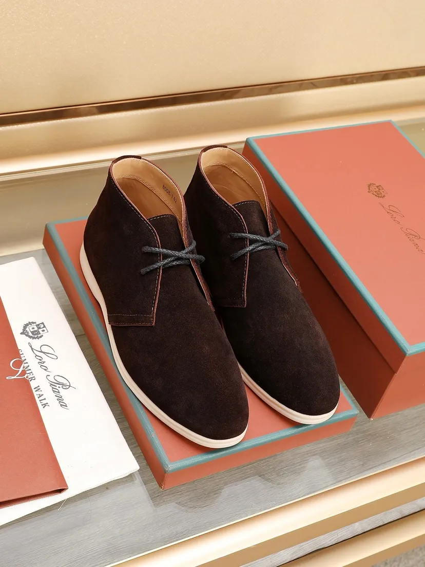 Men's Men's Shoes💰Men's Shoes💰440💰【loro piana】The new moccasins are made of water-repellent treated suede uppers with rubber soles, a classic. The complex craftsmanship and meticulous structure make the shoes light and soft, allowing you to walk comfortably and freely. Perfect for wearing at the beach or out in the water during the summer. Men’s size: 38-45